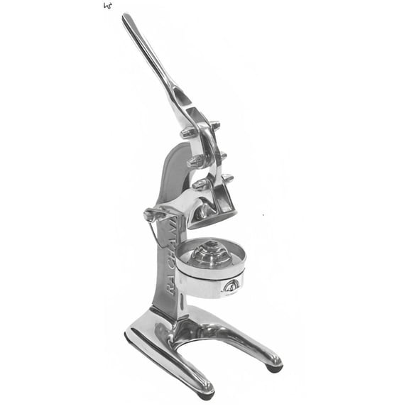 Heavy Duty Aluminum Manual Cold Press Citrus Juicer, 13.5" Dishwasher Safe