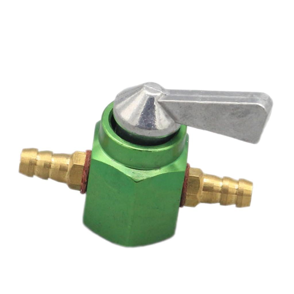 Heavy Duty Aluminum Motorbike Fuel Petrol Petcock Switch Pump for Scooters Dirt Bike