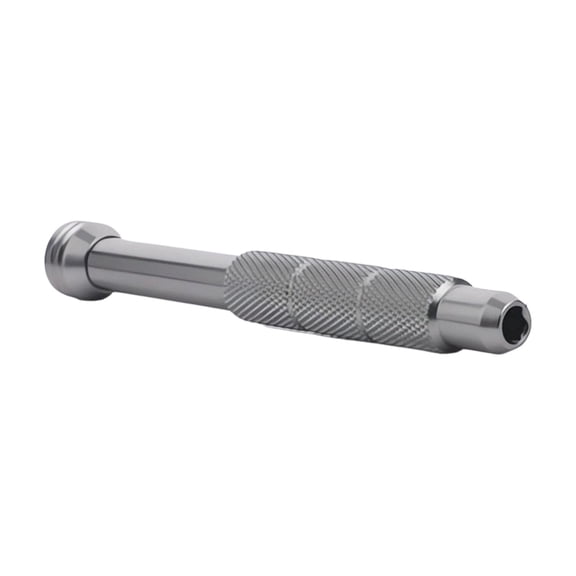 Professional Aluminum Screwdriver Handle Designed For H4 Hexagonal Bits Enhanced Grip And Retention Projects