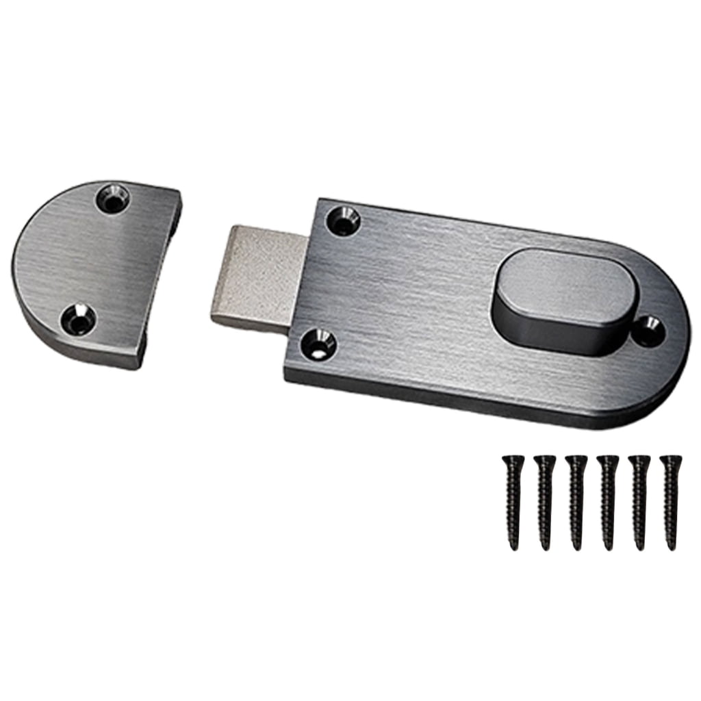 Heavy Duty Aluminum Sliding Bolt Latches Easy Installs Safety Lock ...