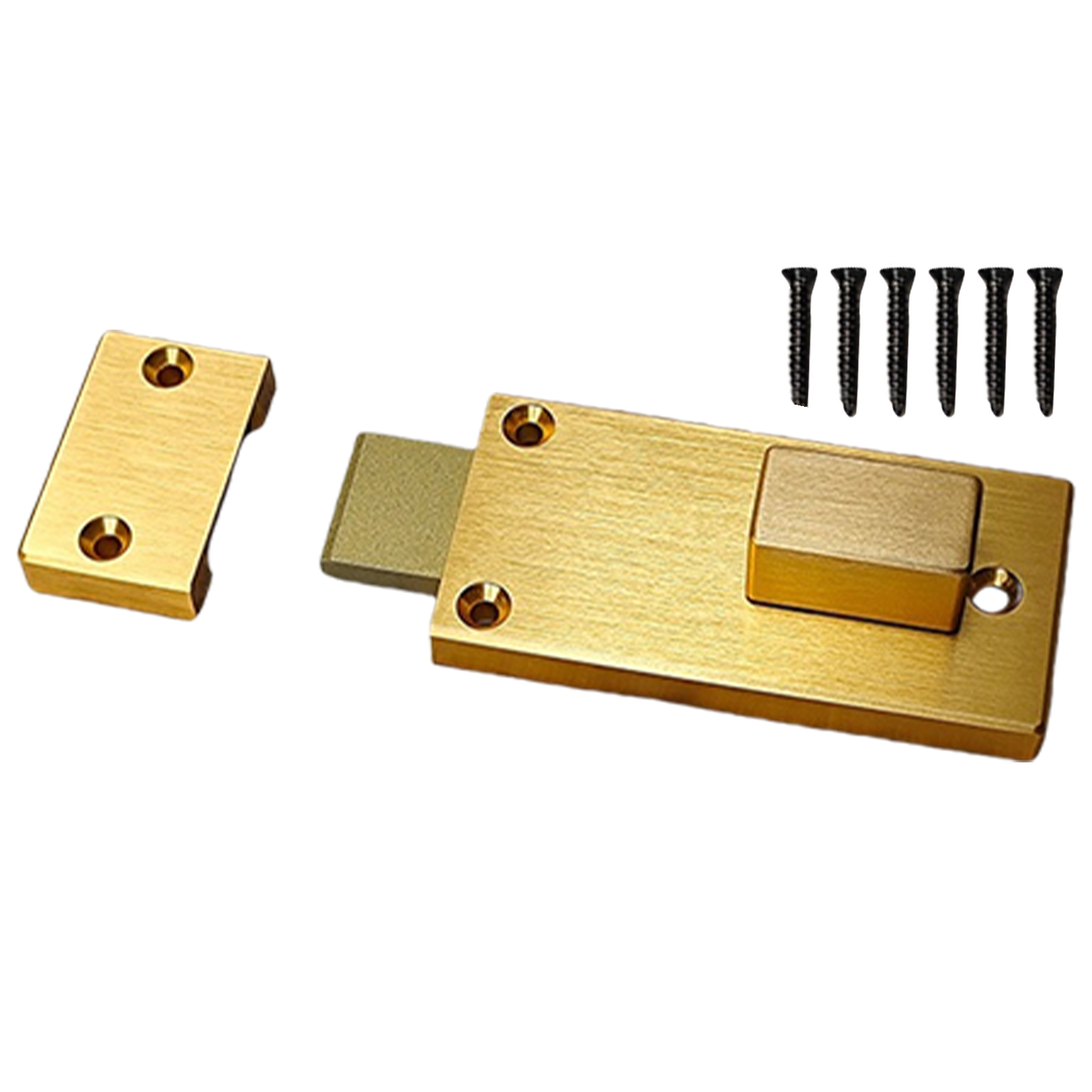 Heavy Duty Aluminum Sliding Bolts Latches easy installs Safe Lock ...