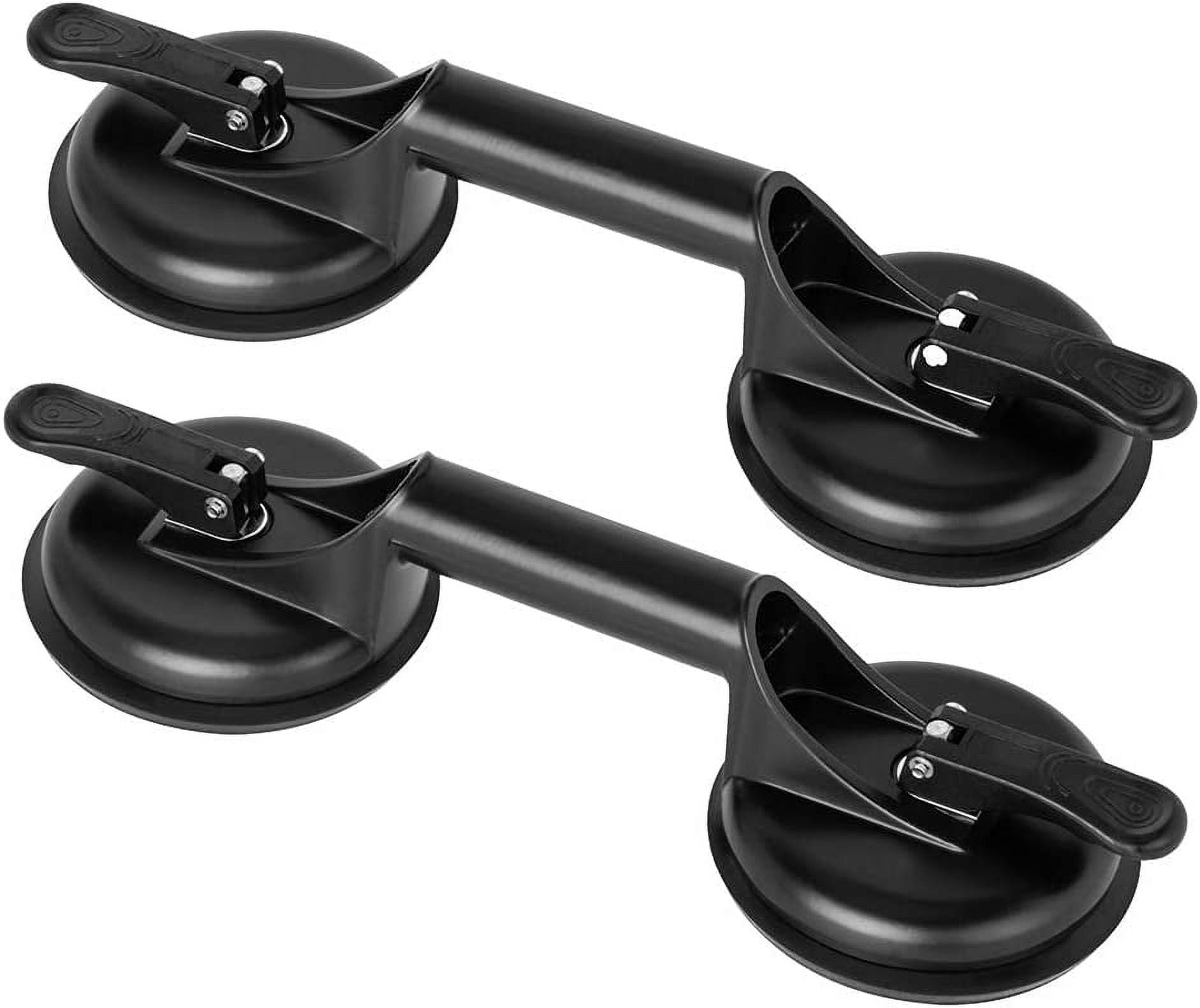 Heavy Duty Aluminum Suction Cups for Large Glass\\/Tile\\/Mirror\\/Pane