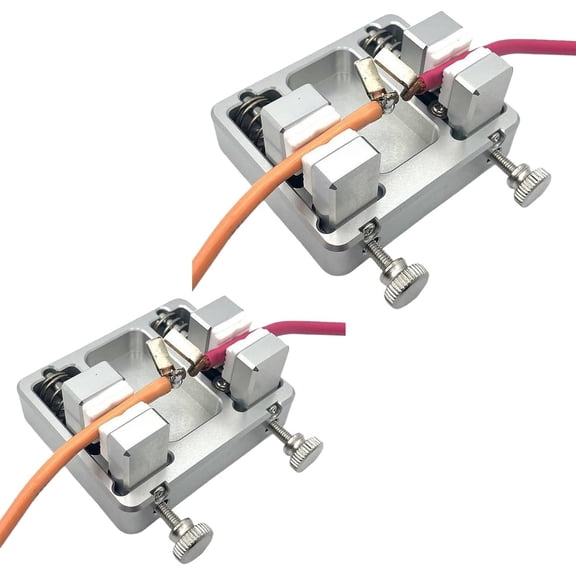 Heavy-Duty Aluminum Welding Clamp, Welding Soldering Station Wire Clamp Fixture Bracket Table, Temperature-Resistant Jaw Circuit Board Mounting Adjustable Welding Fixture DIY Tool
