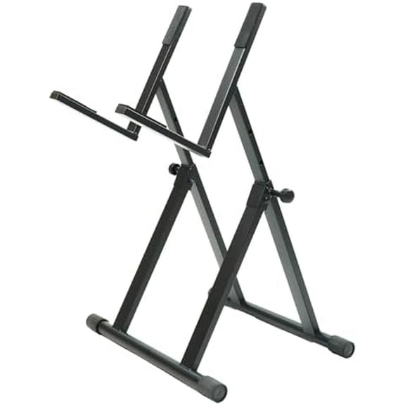 Heavy Duty Amp Stand for Guitar and Bass, Stable 64 A-Frame Support for Heavy Duty Amps, 150 lbs Capacity, Adjustable Height 2631", Black$$Music