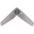 thumbnail image 1 of Heavy Duty Angle Bracket 90 Degree Brace Marine Stainless Steel 80mm x 50mm, 1 of 3