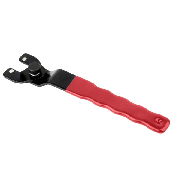 Heavy-Duty Angle Grinder Wrench – Adjustable Vanadium Steel Disassembly Tool for 4-5" Grinders | Non-Slip Insulated Grip & Socket/Pin Wrench Dual Use