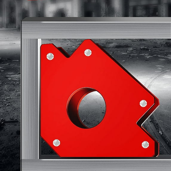Heavy-Duty Angle Welding Magnets - 45°, 90°, 135° Multi-Angle Positioning Magnets for Steel & Metal Welding | Stainless Steel Construction with Powder-Coated Finish
