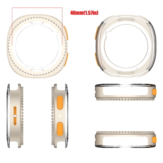 Heavy Duty Anti Scratch Fashion Forward Metal Exoskeleton Case Housing ...