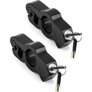 TABLZONE 2Pcs Motorcycle Brake Clutch Lever Set Black Aluminum Alloy For Smooth Control