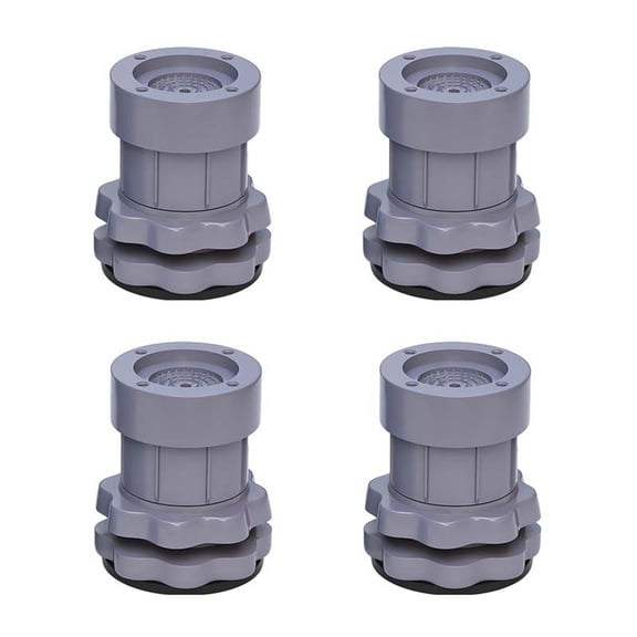 Heavy Duty Appliance Leveling Base Pad with Non- Rubber Mat for Secure Washing Machine and Refrigerator Stabilization