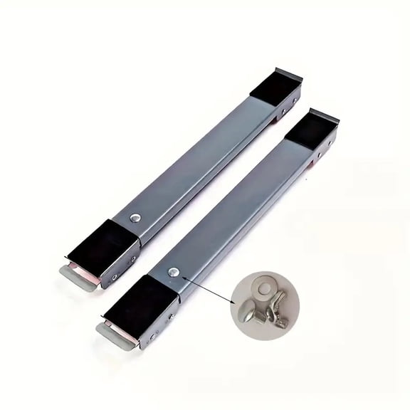Heavy Duty Appliance Moving Base, Adjustable Mobile Stand for Refrigerator, Washer, Dryer, 800 lbs Capacity, Locking Casters