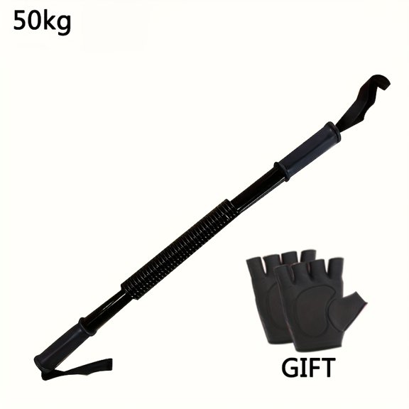 Heavy Duty Arm Trainer, 20-60kg Golden Spring Power Twister for Chest, Biceps, Back Muscle Training, Home Gym Strength Equipment