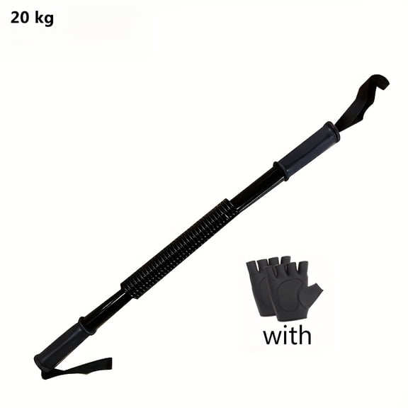 Heavy Duty Arm Trainer, 20-60kg Golden Spring Power Twister for Chest, Biceps, Back Muscle Training, Home Gym Strength Equipment