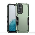 thumbnail image 1 of Heavy Duty Armor Case for Samsung Galaxy A25 5G, Rugged Military Grade Dual-Layers Shockproof Cover with Anti-Slip Strips Screen Lens Protection Slim Fit Case for Samsung Galaxy A25 5G, Green, 1 of 7
