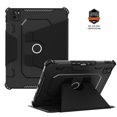 thumbnail image 1 of Heavy Duty Armor Case for iPad Pro 11"(2022/2021/2020/2018), Case for iPad Air 5th/4th, Rotated Stand Design Soft TPU Rugged PC Shockproof Cover with Auto Wake/Sleep Pen Holder Slim Flip Case,Black, 1 of 14