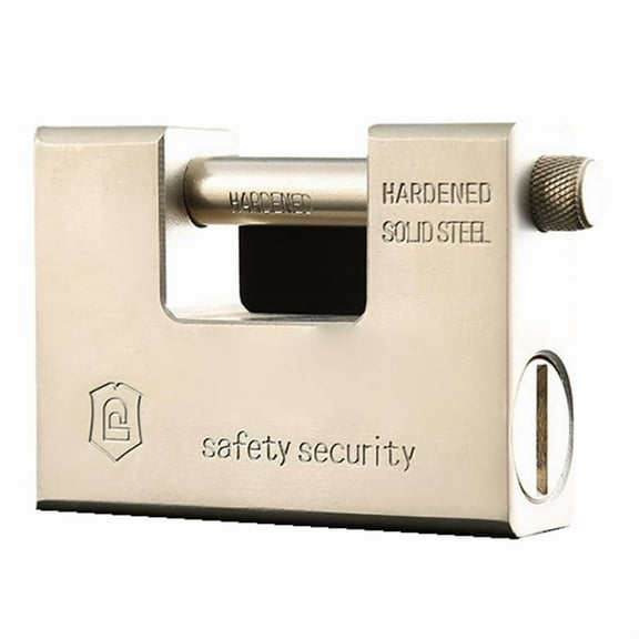 Heavy Duty Armoured Padlock Security Lock Container Warehouse 4 Keys 94MM