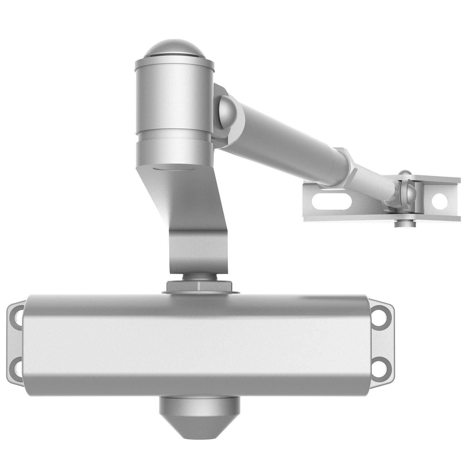 Heavy Duty Automatic Door Closer - Adjustable Hydraulic Buffer for 100 ...