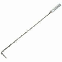 Heavy Duty BBQ Hook Outdoor Fire Grate Lifter Grill Accessory Tool Camping Cooking Utility Fireplace Maintenance Implement