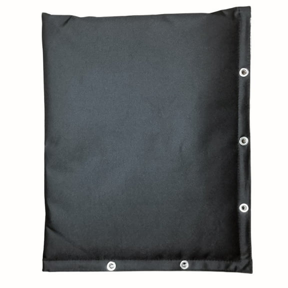 Heavy Duty Backflow Insulation Cover - Winter Freeze Protection for Pipes Black