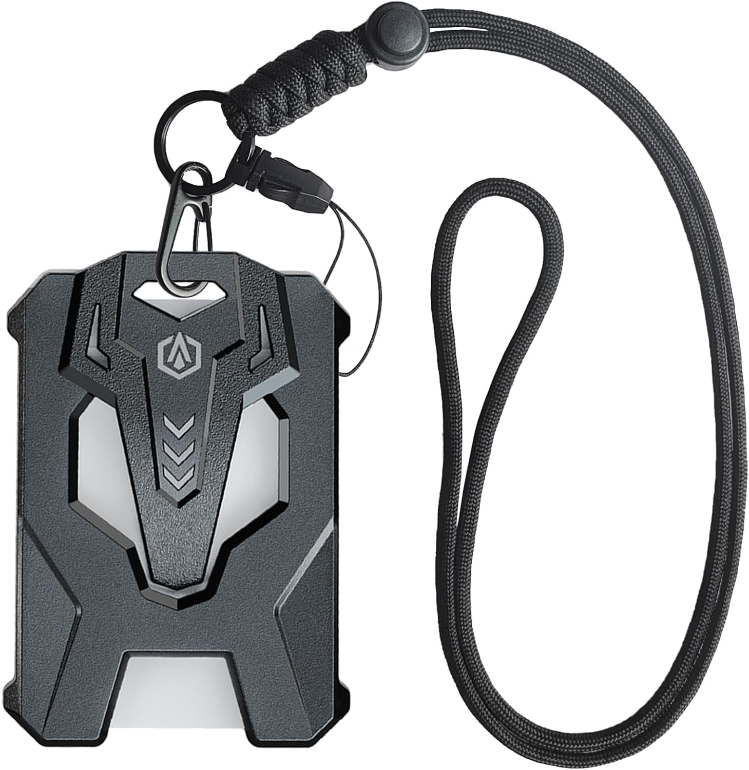 Heavy Duty Badge Holder with Adjustable Lanyard, Cool Tactical ID