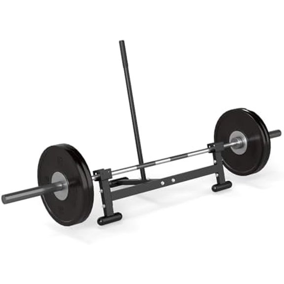 Heavy Duty Barbell Weight Changer Iron Weight Lifting Stand, 1984 lbs Capacity, 42.5" x 10" x 18", Includes Soft Rubber Pads for Protection Barbell Jack$$Sport & Recreation Other