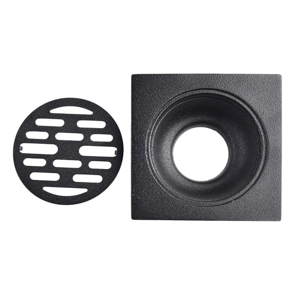 Heavy Duty Bathroom Floor Drain with Gravity Flip Switch to Prevent Unpleasant Smells and , Stainless Steel Construction with Double Layer Drainage Protection