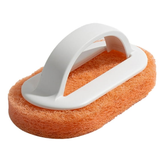 Heavy Duty Bathtub Scrub Brush for Soap Removal and Grout Cleaning on Shower Tiles Pool Steps