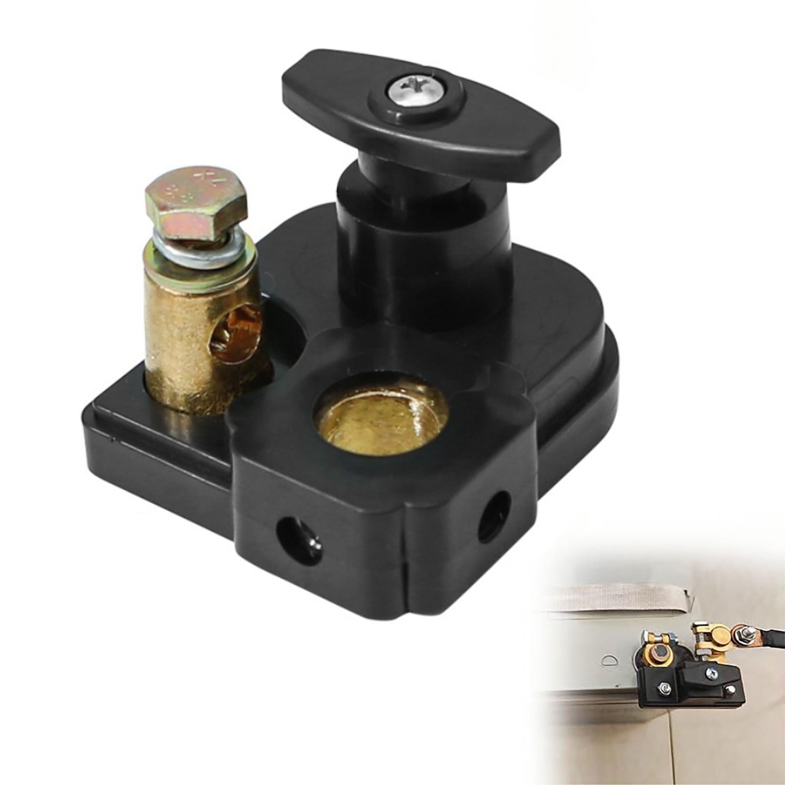 Heavy Duty Battery Isolator Cut-Off Switch for Car, Truck, RV, Marine ...