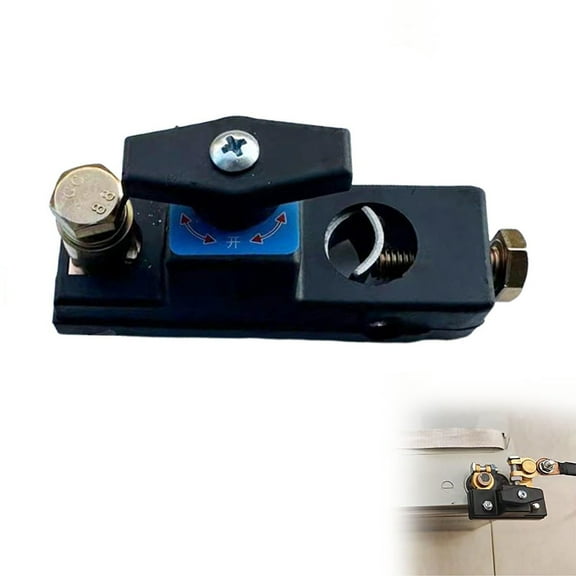 Heavy Duty Battery Isolator Cut-Off Switch for Car, Truck, RV, Marine - Universal High Amp Corrosion Resistant Copper Power Disconnect Master Switch A