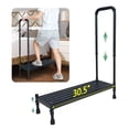 thumbnail image 1 of Heavy Duty Bed Step Stool with Handle for High Beds, Elderly Medical Bedside Step Stool, Wide Foot Stool for Cars, Trucks, SUVs, Safety Metal Step Stool for Handicap, 1 of 6