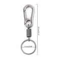 thumbnail image 1 of Heavy Duty Belt Key Clip Pants Key Ring Retractable Gourd Buckle Keyring Anti Lost Carabiner Keychain Replacement, 1 of 6