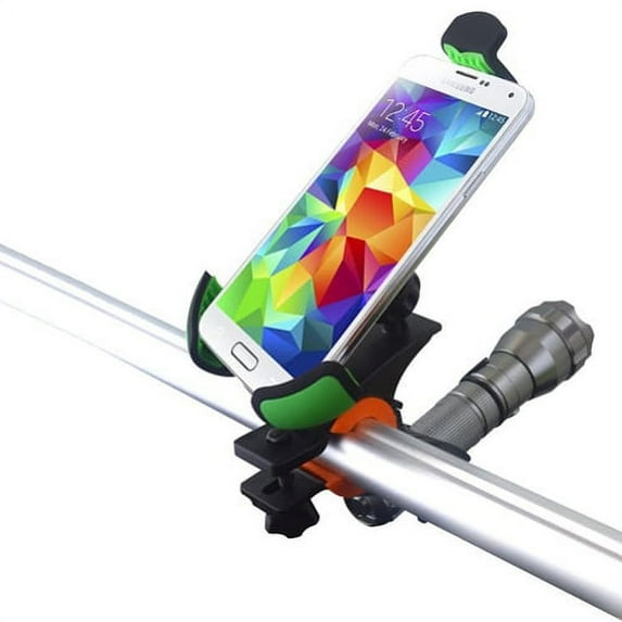 Heavy Duty Bicycle Mount Bike Handlebar Holder Cradle K1L Compatible With Motorola Moto Z3 Play Z2 Play Z Play Droid Force Droid X4 G7 Power Play, Turbo 2, G6 E5 Plus Play E4 PLUS - Nokia 7.1