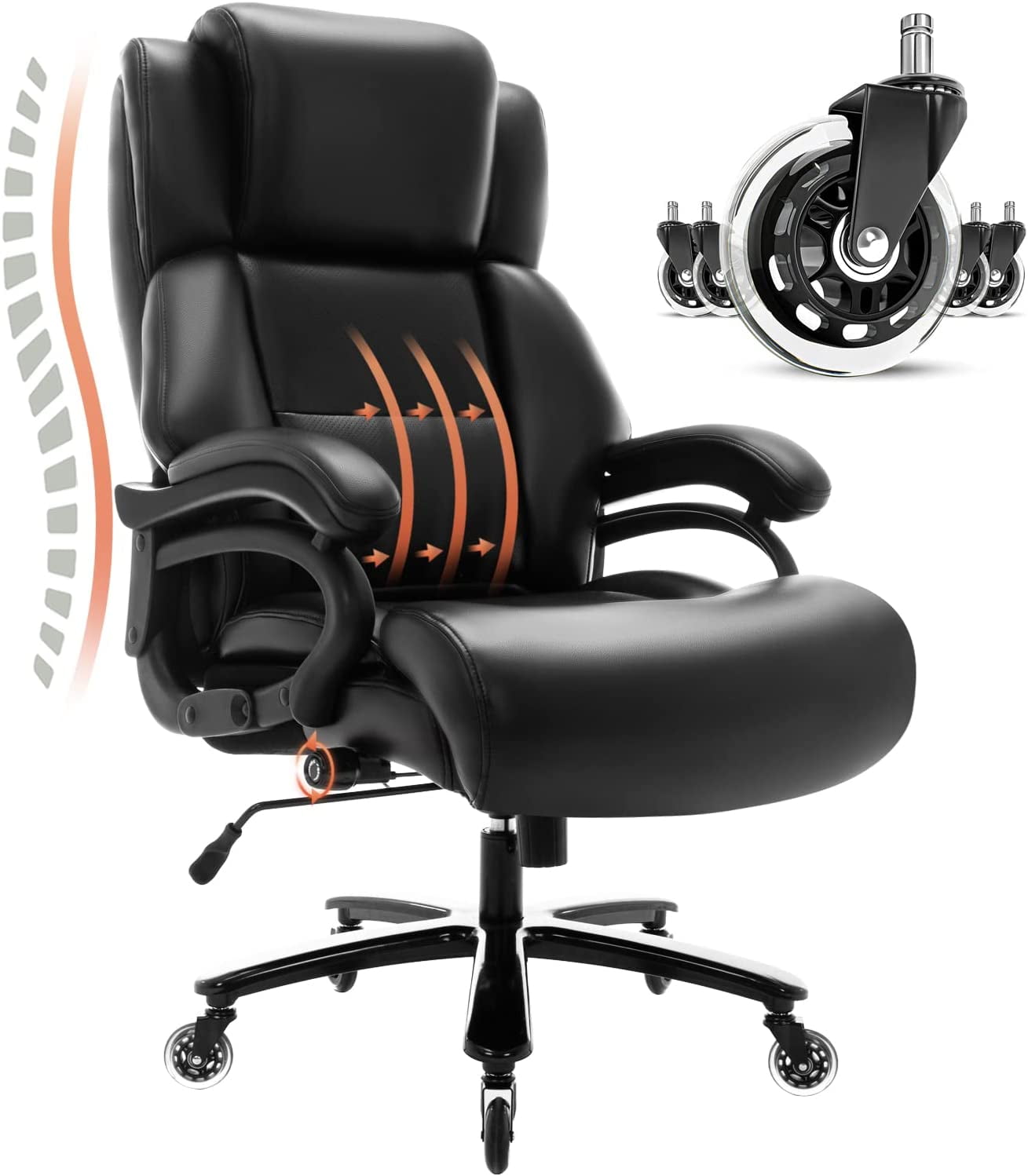 Big and tall online executive chair walmart