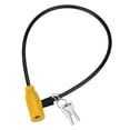 thumbnail image 1 of Heavy Duty Bike Lock with Key, Anti-Theft Cable Lock for Bicycle, 2 Keys Included, Bicycle Lock for Road Bike, Mountain Bike & Scooter, 1 of 6