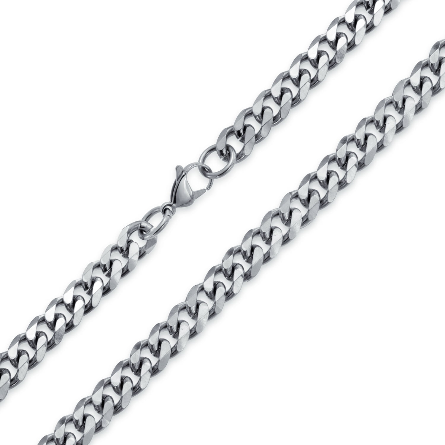 Heavy Duty Biker Jewelry Curb Chain Necklace Mens Stainless Steel 30