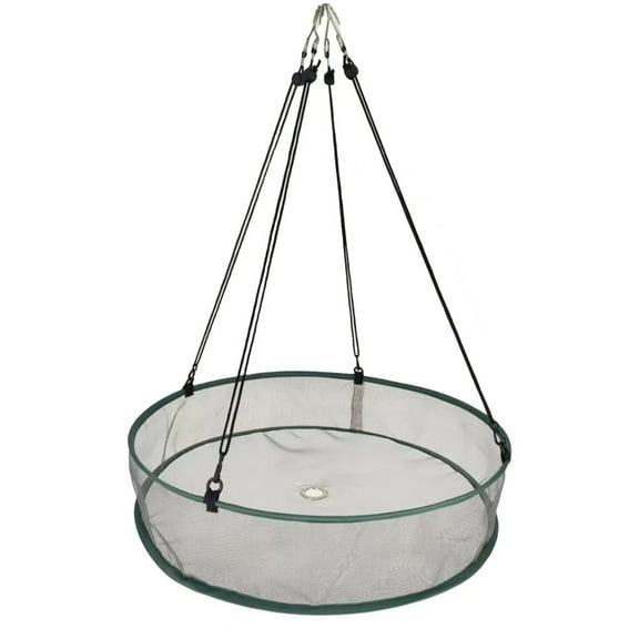 Heavy Duty Bird Feeder Catcher Tray with Fiberglass Net for Outdoor Garden Debris Collecting