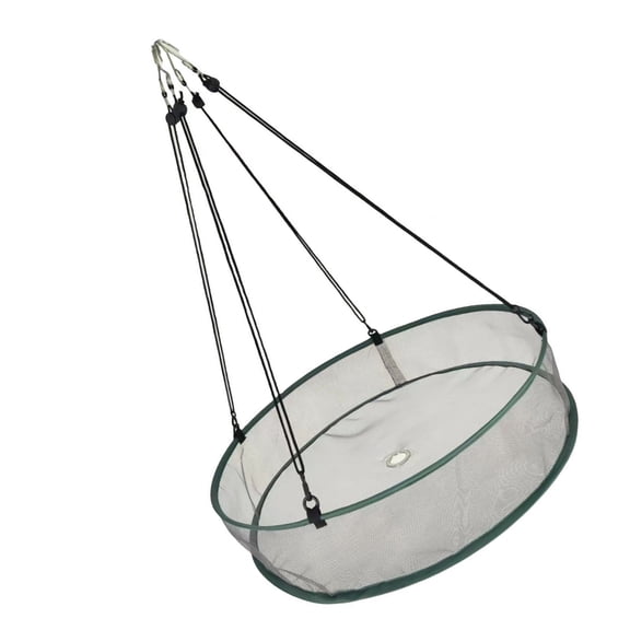 Heavy Duty Bird Feeder Catcher Tray with Fiberglass Net for Outdoor Garden Debris Collecting