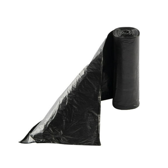 Heavy Duty Black Garbage Bags Extra Large Trash Bags for Industrial Use, Leak-Proof and Tear-Resistant, 50 Count