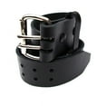 thumbnail image 1 of Heavy Duty Black Mens Leather Belt 2" Wide Size 64, 1 of 1
