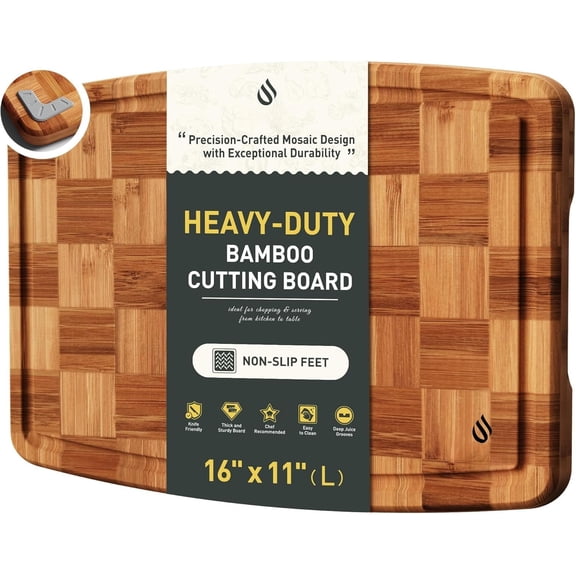 Heavy Duty   Board Non Slip Heavy Duty Over Sink Wooden   Board for Kitchen Chopping Board  Big Small  House Warming