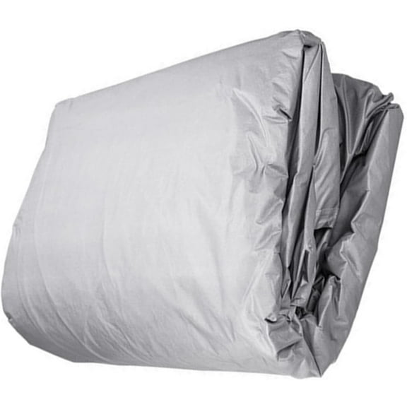 Heavy-Duty Boat Cover Cotton Boats Cover with Storage Bag Straps for V-Hull Tri-Hull Fishing Pro-Style Bass Runabout Boats Fits Boats Length 14-16ft Beam Width up to 90 Gray