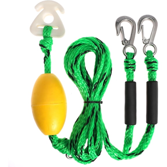Heavy Duty Boat Tow Harness for Tubing Self Centering Boat Tow Rope with Stainless Steel Quick Connector for Boat Water Sport Water Ski Jet Ski Wakeboarding