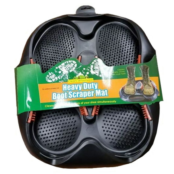 Heavy Duty Boot Scraper Mat Clean the Sides and Bottoms All Footwear Boots Athletic Shoes Golf Shoes Indoor Outdoor