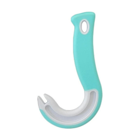 Heavy Duty Bottle and Can Opener with Ergonomic Hook Design for Easy Opening Durable Plastic Kitchen Tool for Home and Camping Use