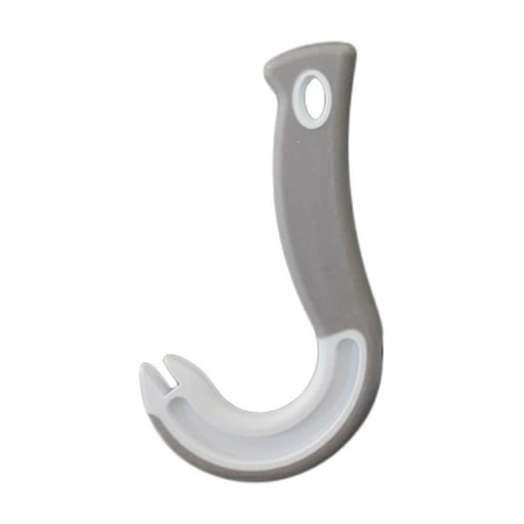 Heavy Duty Bottle and Can Opener with Ergonomic Hook Design for Easy Opening Durable Plastic Kitchen Tool for Home and Camping Use