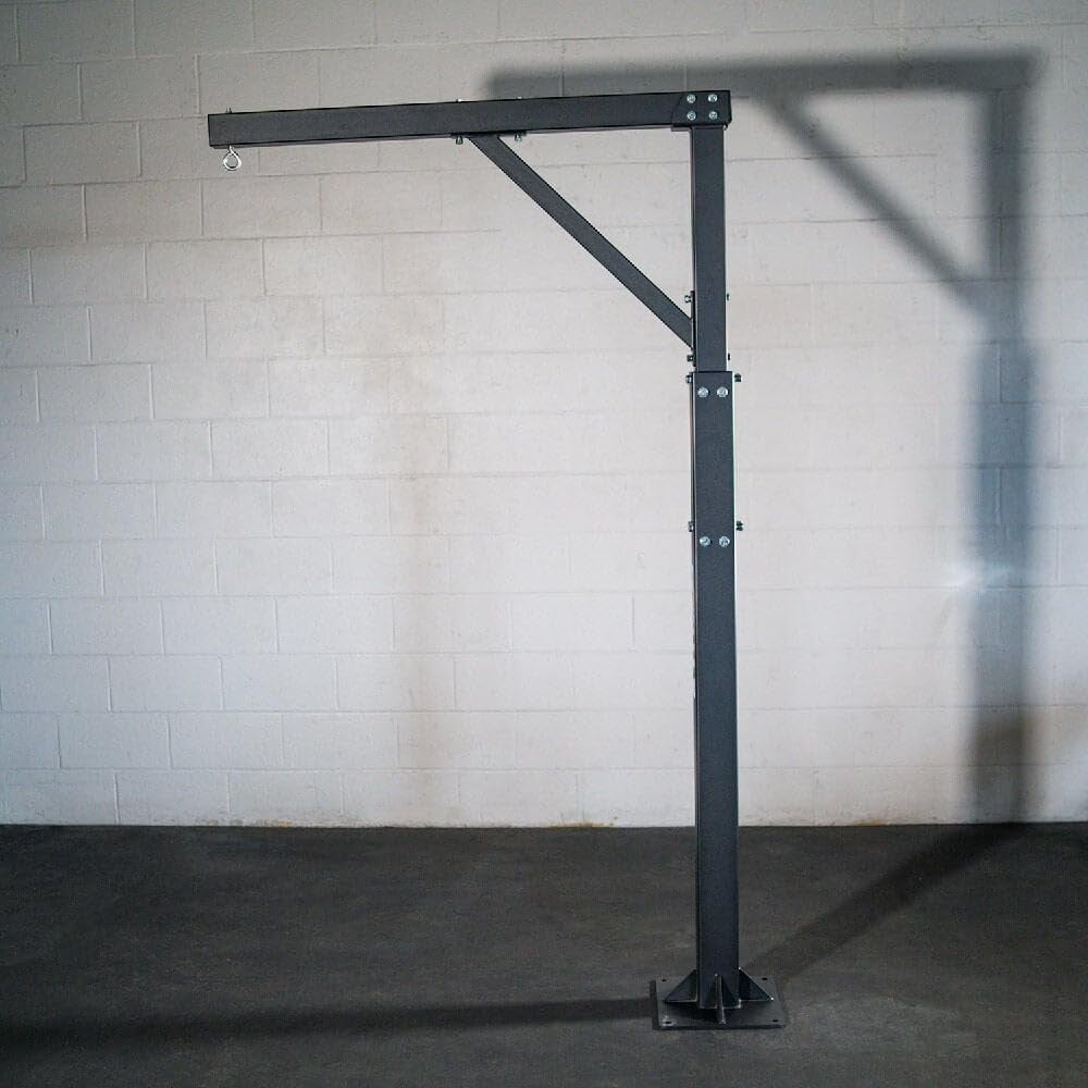 Heavy Duty Boxing Stand for Punching Bags, Adjustable Height Design with Stability Foot Plate