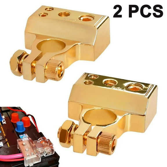 Heavy Duty Brass Battery Terminals Connectors Clamps, Battery Quick Release Connectors