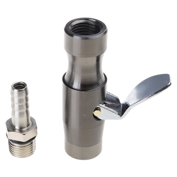 Heavy Duty Brass Closed Locking Air Chuck with Clip for Tire Inflator & Compressor