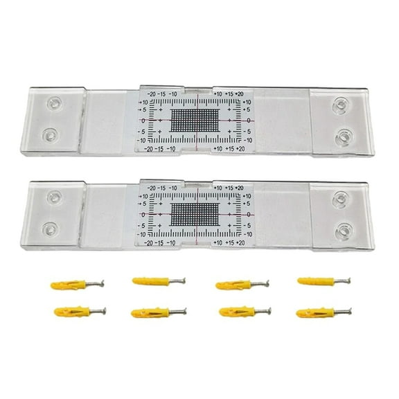 Heavy-Duty Building Cracks Monitor for Concrete, Masonry and Stucco Cracks Gauges Monitor Cracks Measuring