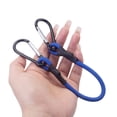 thumbnail image 1 of Heavy Duty Bungee Cords with Hooks, Elastic Rope for Outdoor Camping, Tent, Luggage Rack, Cargo, Blue, 1 of 5